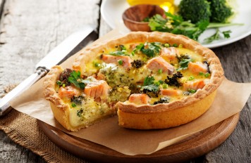 Quiche zalm-ricotta