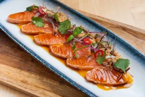 Zalm tataki